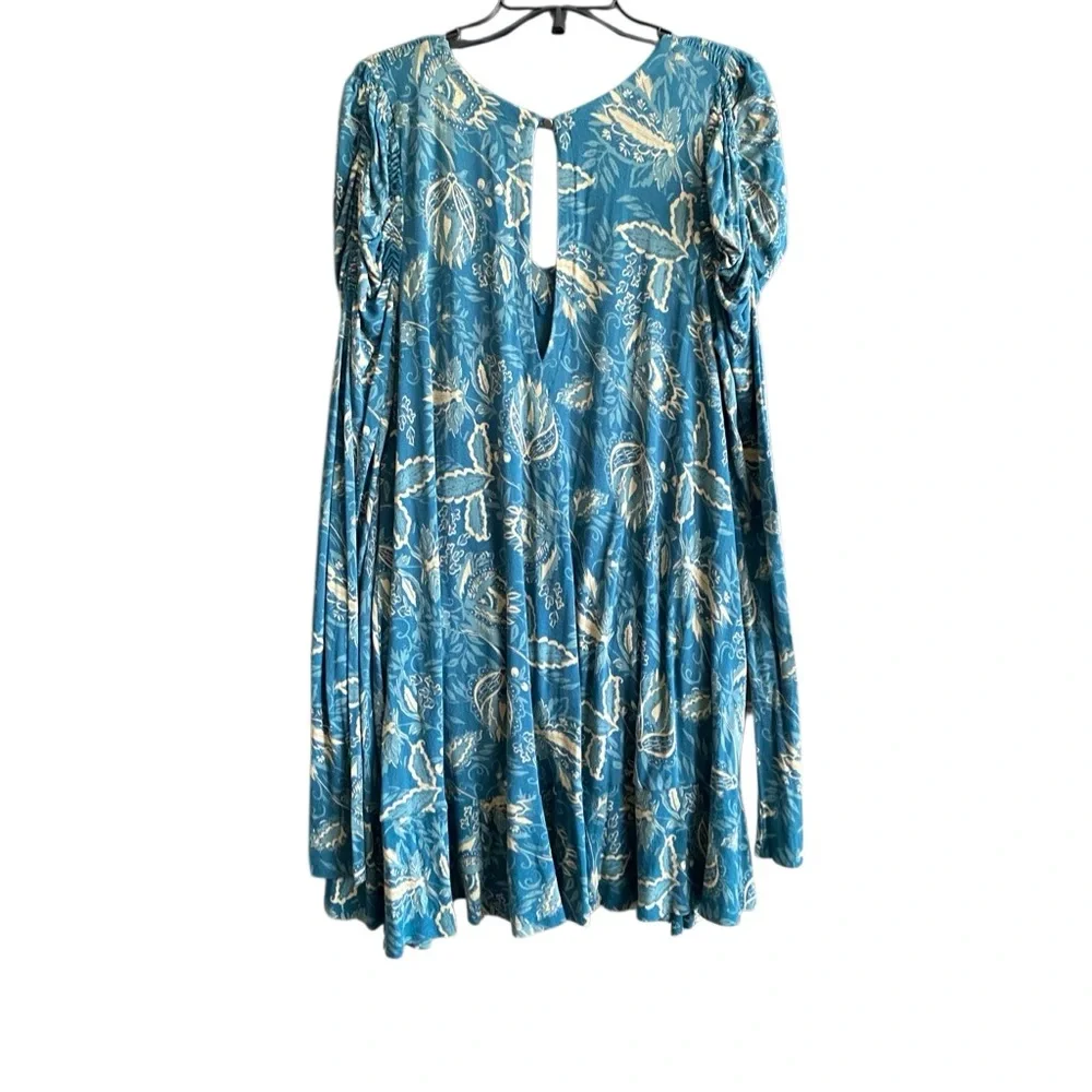 Free People Hello Lover Long Sleeve Mini Dress/Tunic. Size Medium